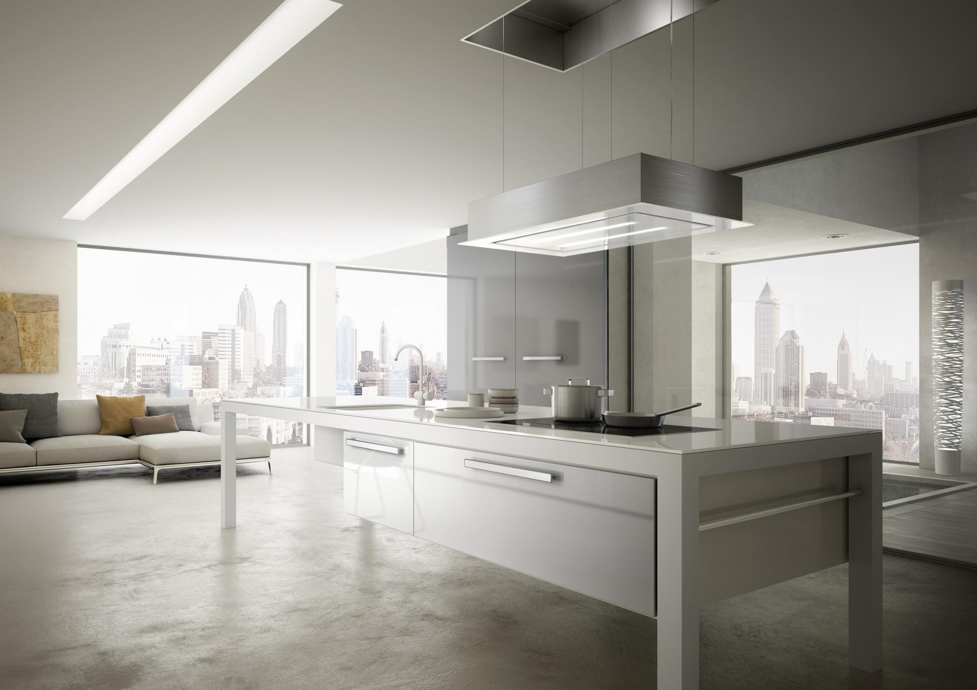 dunstabzugshaube für kochinsel SKYLIFT_SET - fresHouse