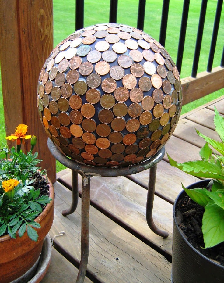 Gartendeko Selber Machen Diy Gartenkugeln gartendeko selber machen diy gartenkugeln mit m 252 nzen Gartendeko Selber Machen Diy Gartenkugeln gartendeko selber machen diy gartenkugeln mit m 252 nzen